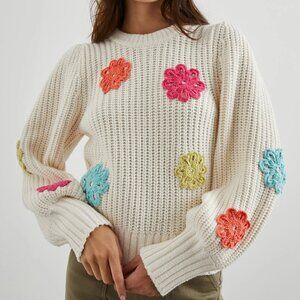 Rails Romi Ivory Multi Daisies